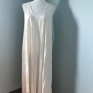 Helmut Lang tank dress thick straps halter neck